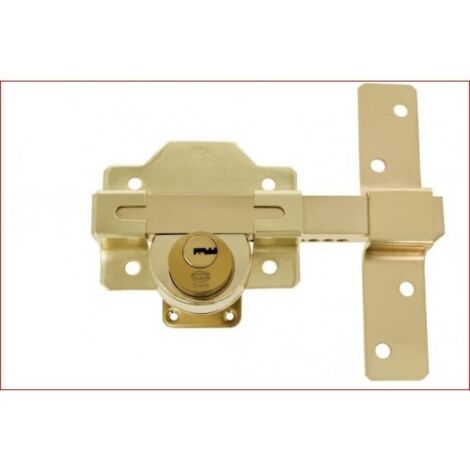 Cerrojo de seguridad Acero Oro Amig modelo 5