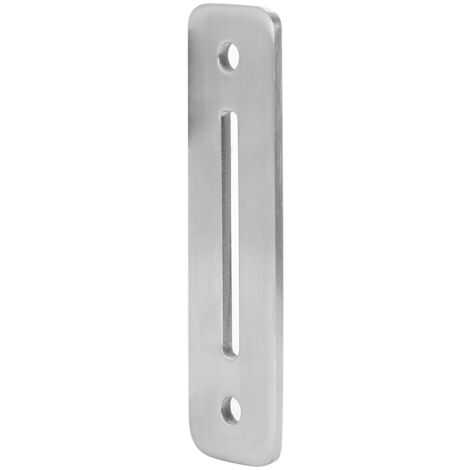 Cerrojo deslizante para puertas de granero: cerradura de bisagra rústica de acero inoxidable, adecuada para baños y dormitorios.