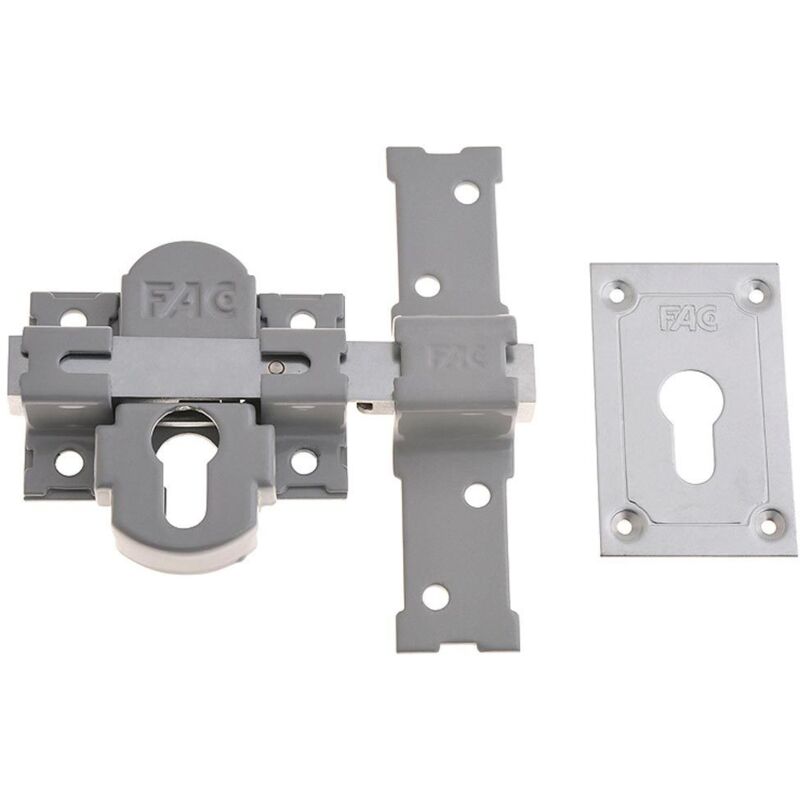 

Cerrojo fac 311-l/ 80 plata sin cilindro