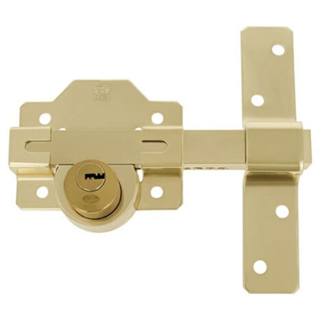 Cerrojo llave seguridad oro 88mm mod. 6 6934 amig