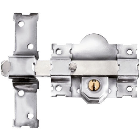 Cerrojo llave serreta níquel handlock cilindro doble