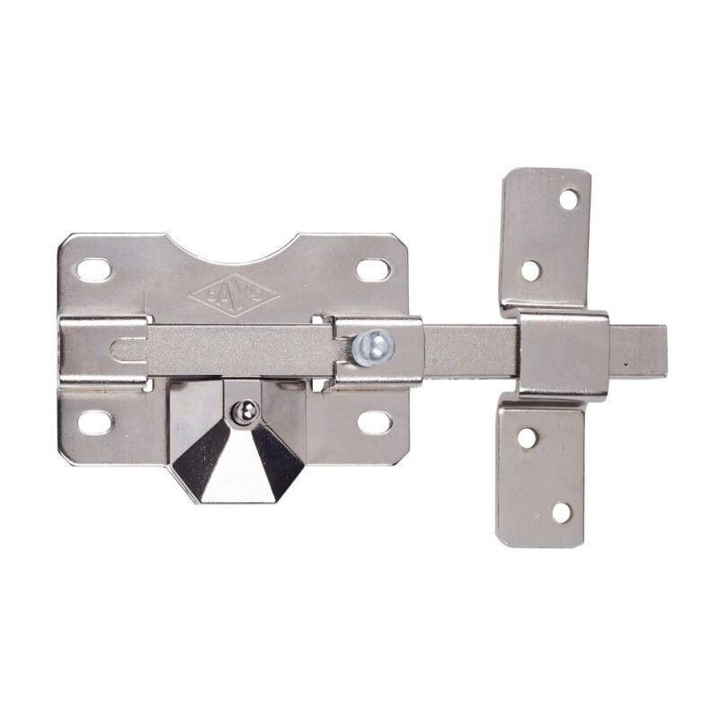 Cerrojo sobr. b-2n c/cilind.50mm niquel Cays b2n5