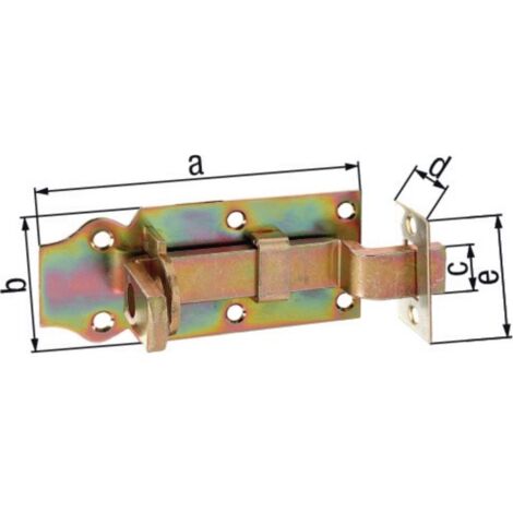 Cerrojo para puerta 56/140 - K2XA
