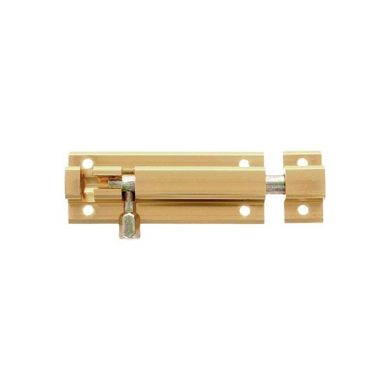 

Cerrojo Pasador Aluminio Mod.500 100x30mm Acabado Dorado - Amig
