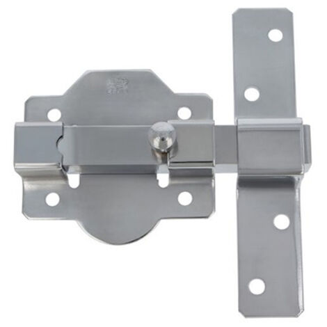 Cerrojo pasador cromo 115mm mod. 1p 19233 amig