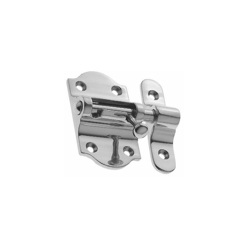 

Cerrojo Pasador Laton Mod.720 30 X 53 Mm Cromado Mate - Amig