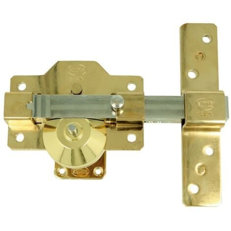 CERROJO SEG. ANTIBUMPING A/ORO - 90X154 MM