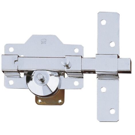 CERROJO SEGURIDAD CROMADO - 105X170 MM