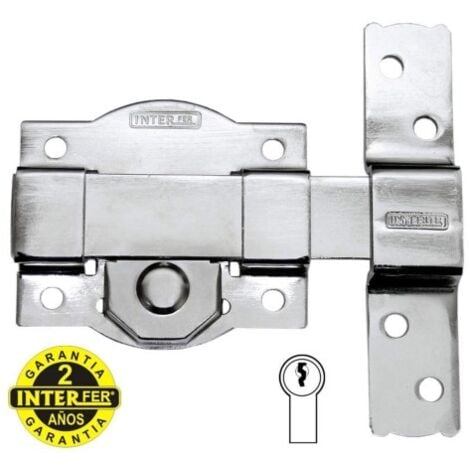 INTERFER Cerrojo Sobr. 30 U-Dch. 86Mm Bombillo 45Mm Dcha Union Fenosa