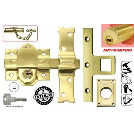 IMARFE CERROJO SOBR. 50MM LLAVE/LLAVE INTERFER AC DOR 31 -B-SA DORA