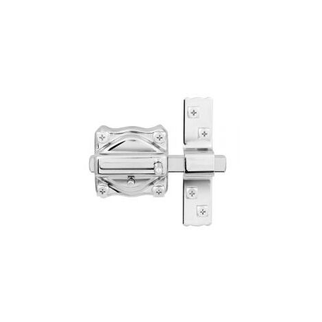 Cerrojo Sobreponer 65Mm 428-R Niquel Bombillo 40Mm Fac