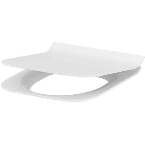 Cersanit Crea - Asiento de WC, SoftClose, blanco K98-0178