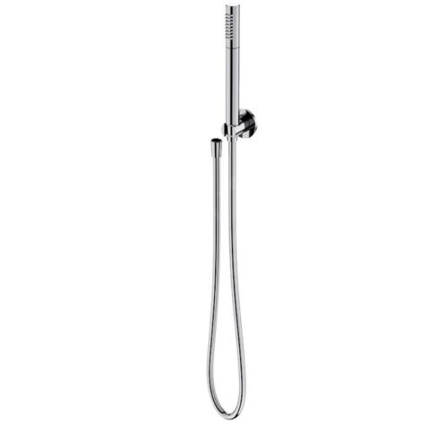 Cersanit Inverto - Set de pommeau de douche, support et flexible, chrome S951-398