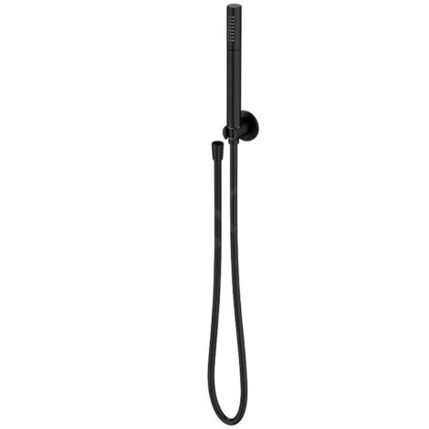 Cersanit Inverto - Set de pommeau de douche, support et flexible, noir S951-399