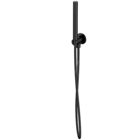 Cersanit Inverto - Set de pommeau de douche, support et flexible, noir S951-709
