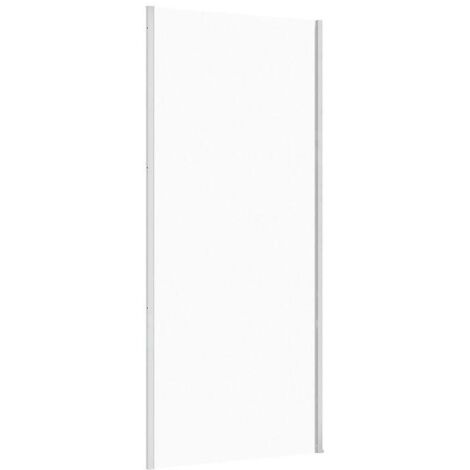 Cersanit Larga - Paroi de douche 90 cm, chrome/verre clair S932-132