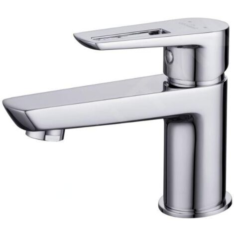Cersanit Mille - Mitigeur de lavabo avec vidage, chrome S951-045
