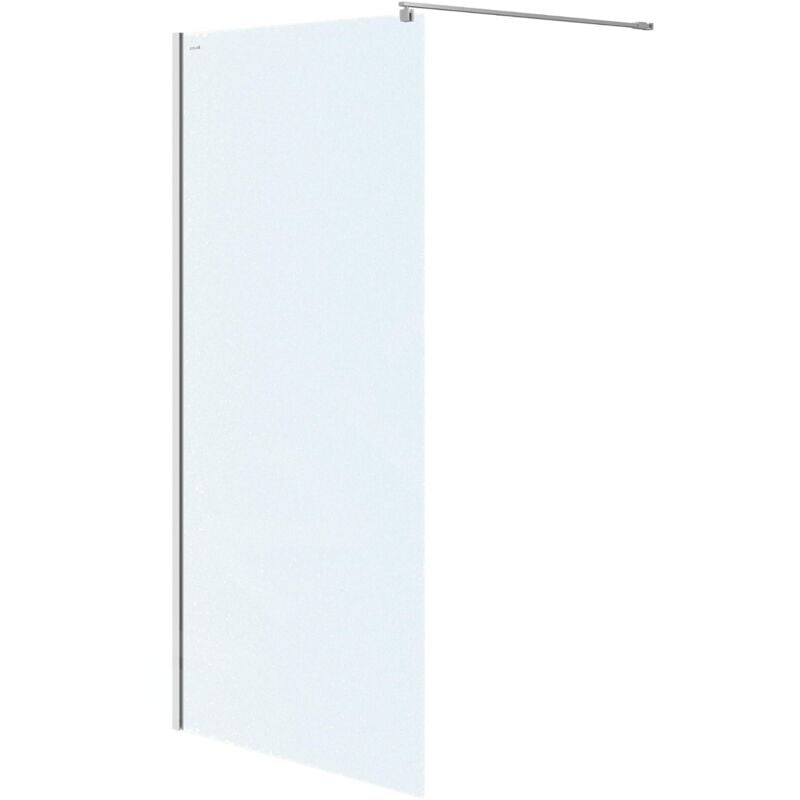 Mille - Paroi de douche Walk-In, 120x200 cm, chrome/verre clair S161-002 - Cersanit