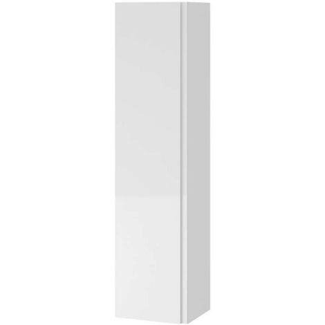 Cersanit Moduo - Armadietto alto, 160x40x34 cm, 1 anta, cerniere a sx/dx, specchio interno, bianco S590-020-DSM