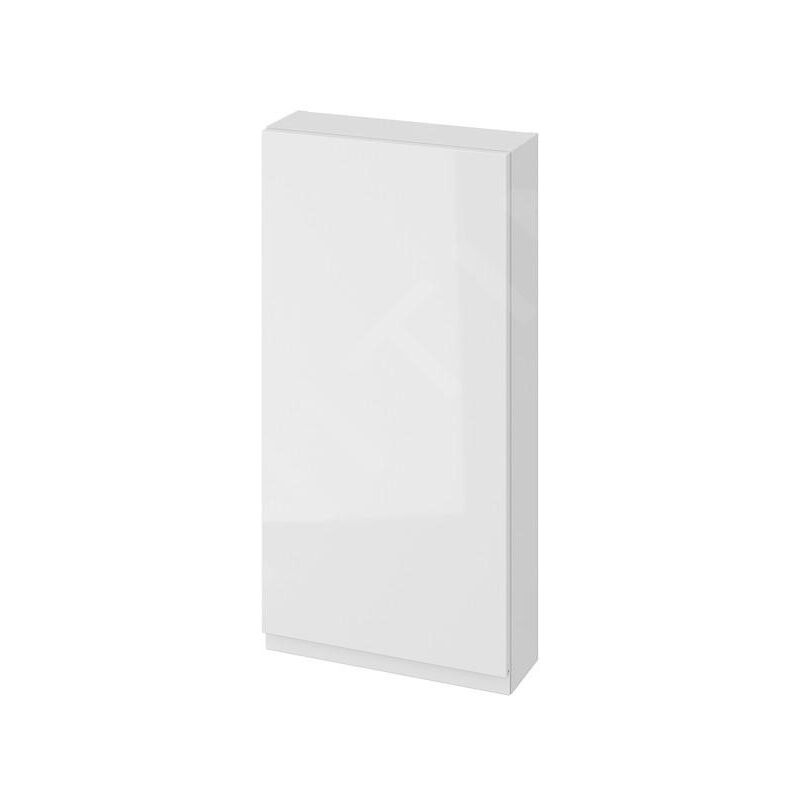 Cersanit - Moduo - Armoire 80x40x14 cm, 1 porte, charnières g/d, blanc K116-018