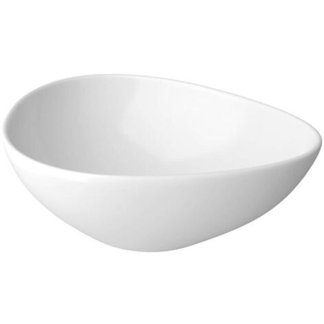 Cersanit Moduo - Vasque à poser, 44x36 cm, sans trop-plein, blanc K116-051