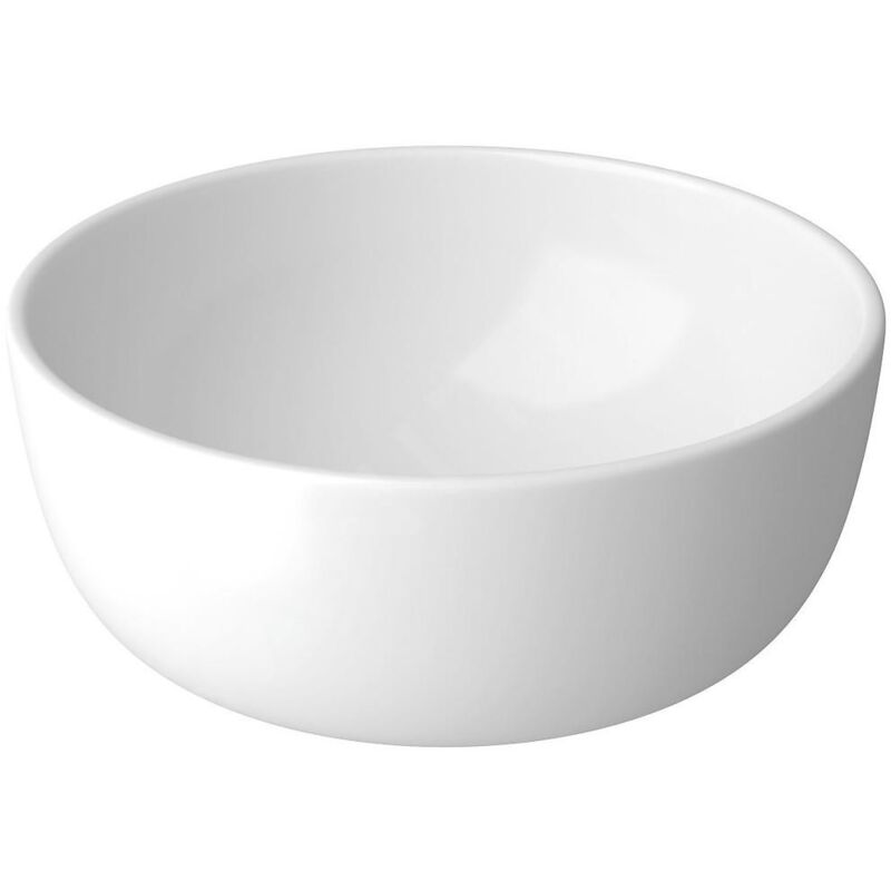 Moduo - Vasque à poser, diamètre 35 cm, sans trop-plein, blanc K116-047 - Cersanit