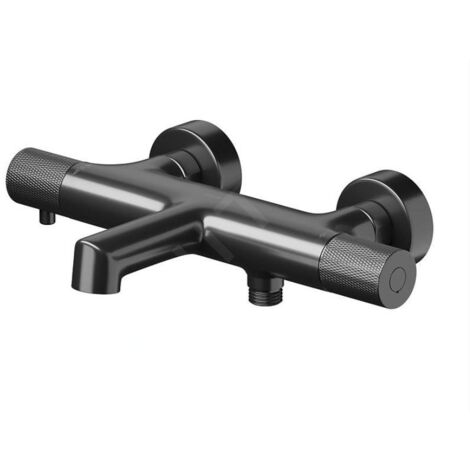 Cersanit Zen - Mitigeur thermostatique pour baignoire, gun metal S951-569
