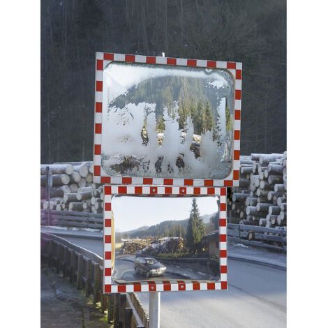 Certeo, Miroir pour l'extérieur ICE FREE, en inox, anti-givre