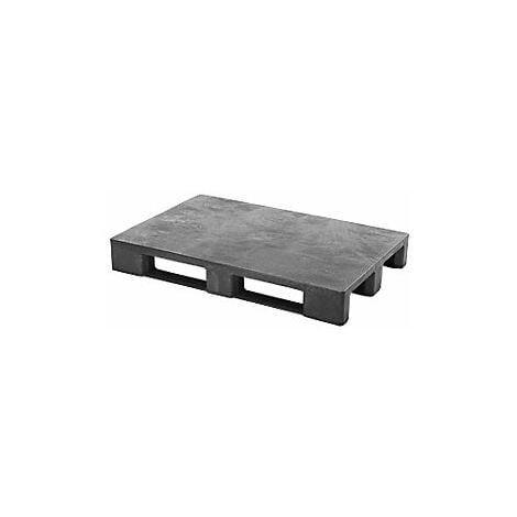 Certeo  Paletta in plastica EURO  senza bordo  piano di carico