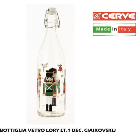 Cerve ciaikovskij bottiglia acqua e vino lory 1 litro