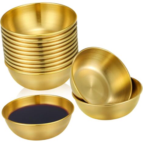 ces Lot De Assiettes pices Rondes Acier Inoxydable Plats