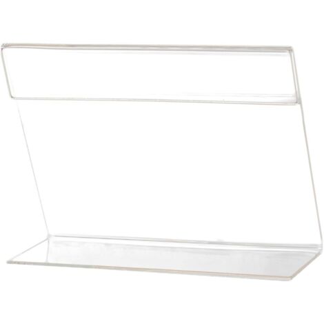ces Porte tiquette Transparent Acrylique Support tiquette De