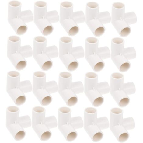 ces Raccords Pvc Lot De Connecteurs Joints De Coude Eau Pour