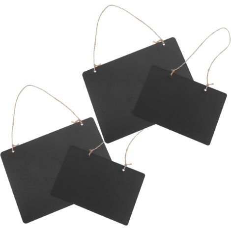 ces Tableau M mo Suspendu Double Face Bois avec Ficelle pour