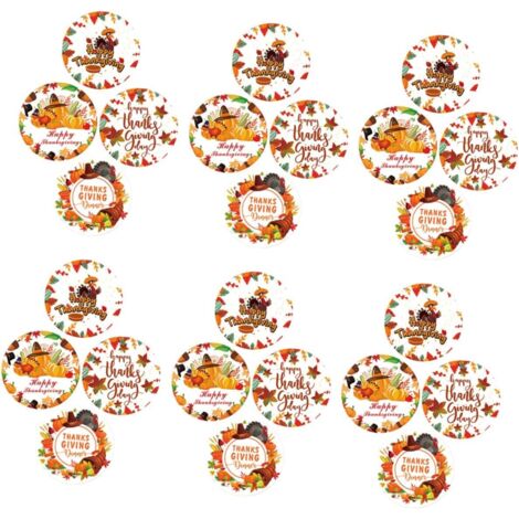 ces tiquettes De Thanksgiving Autocollants Pour Activit s