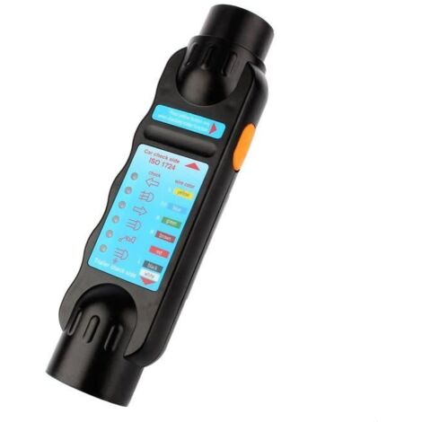CESAR 7pin 12v voiture remorquage prise de connexion testeur outil de diagnostic noir
