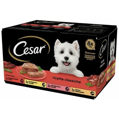 SCATOLETTE MONGE 12pz X 415gr ALIMENTO CIBO BOCCONCINI PER CANE