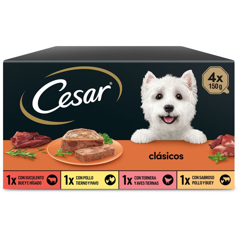 

Multipack Clasicos Selección 4*150Gr - Cesar