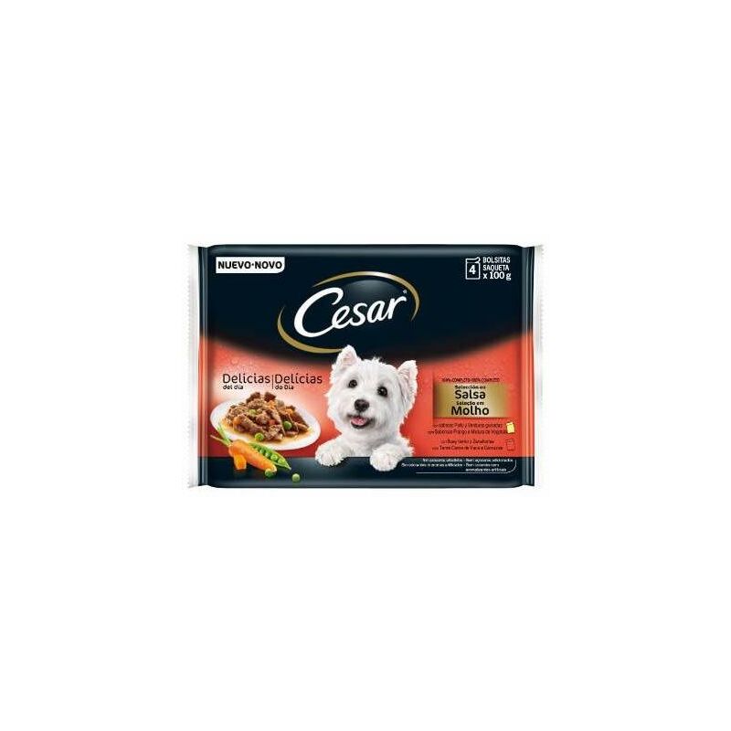 

Multipack Pouch Seleccion En Salsa 4*100Gr - Cesar