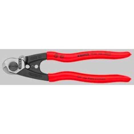 Cesoia per funi, cavi e trefoli knipex 190 mm