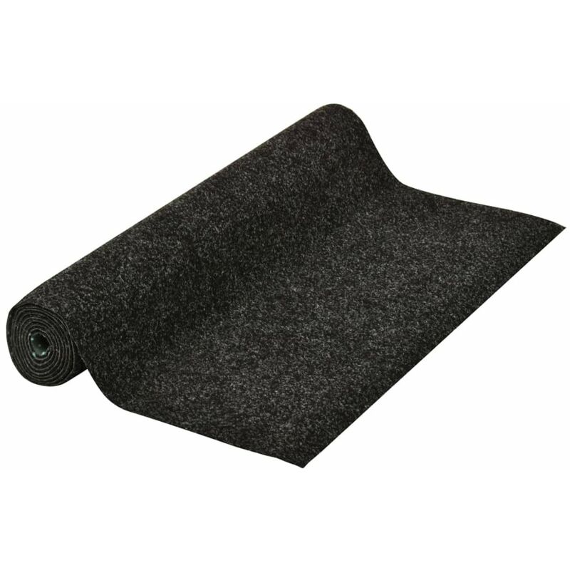 

Cesped artificial con tacos gris antracita 5x1 m