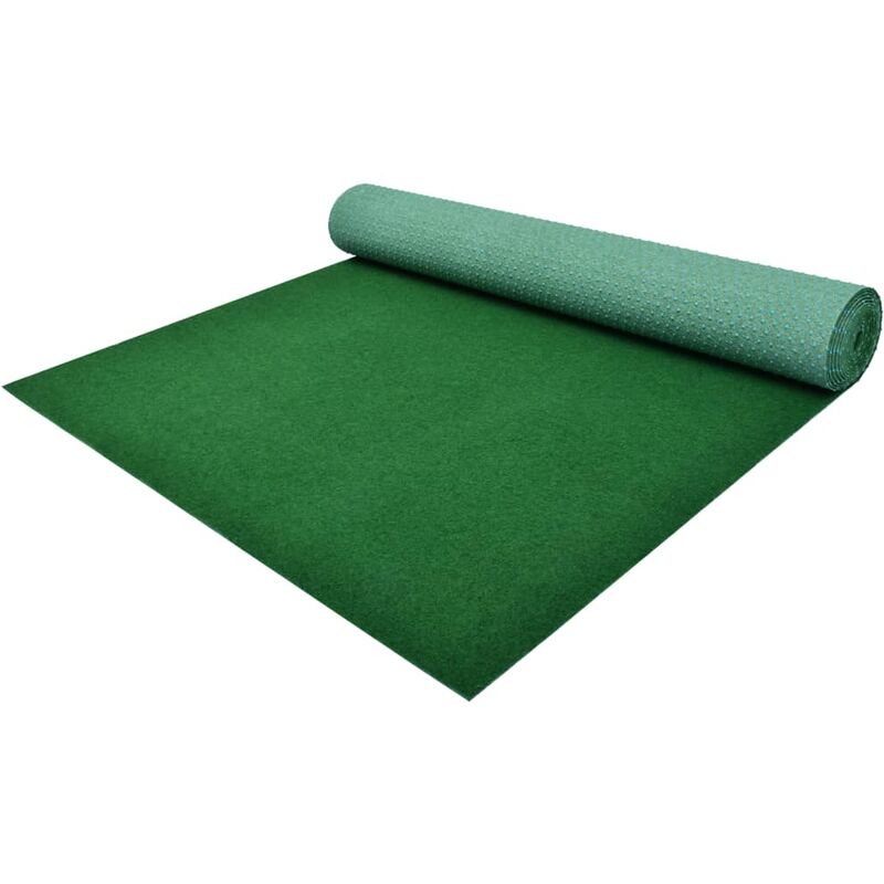 

Césped artificial con tacos PP 3x1,33 m verde - Verde - Vidaxl