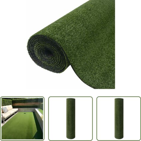Césped artificial para jardín -  Césped artificial verde 7/9 mm 1x5 m
