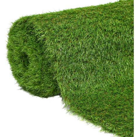 Césped artificial verde 1x10 m/30 mm