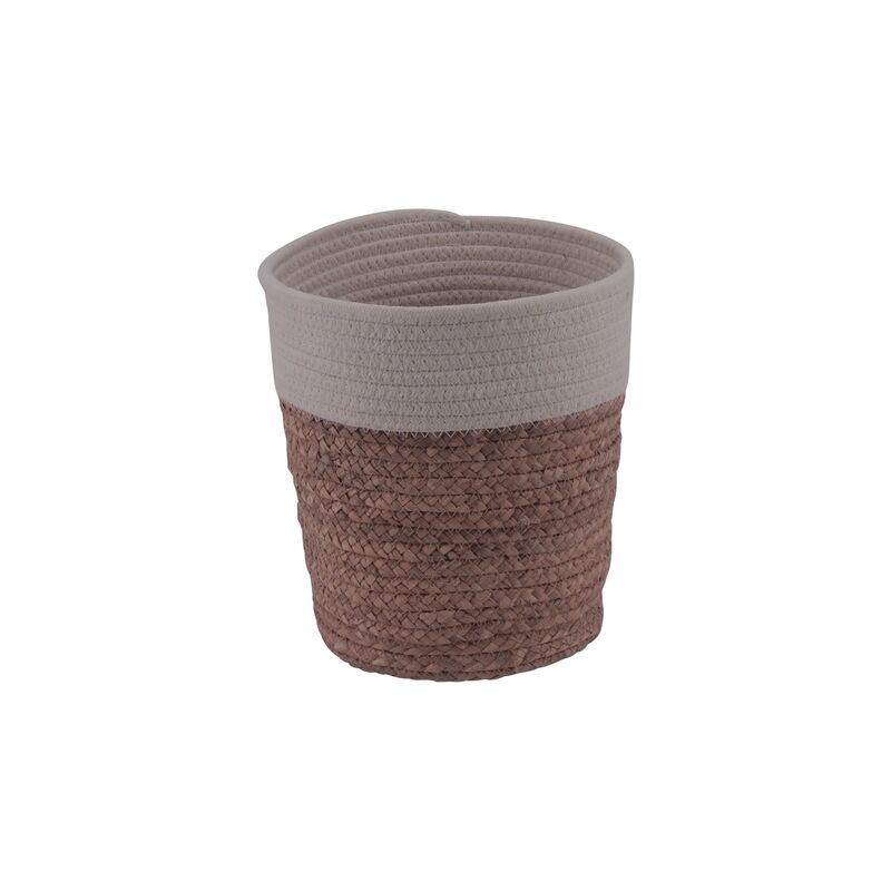 

Cesta Conga algodón blanco natural beige - 3L - Blanc - Allibert
