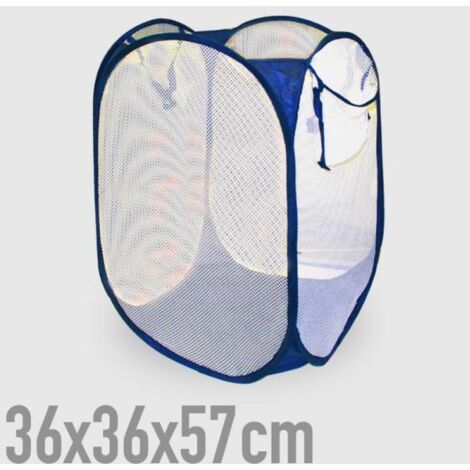 Cesta bucato tuttofare Sabina 36x36x57 cm