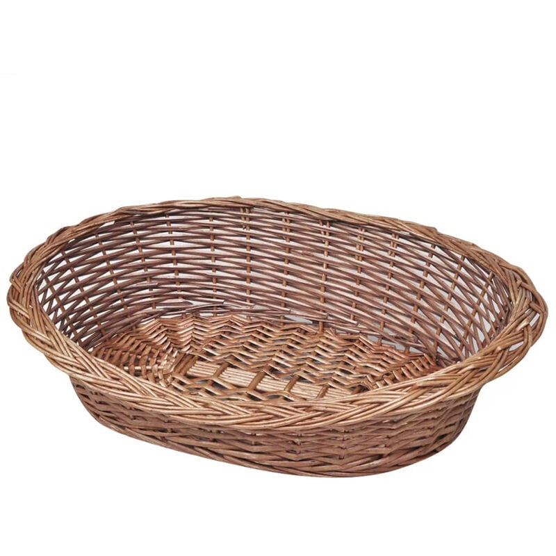 

Cesta/Cama de Mimbre para Perro o Mascota 50 cm (Color Natural)