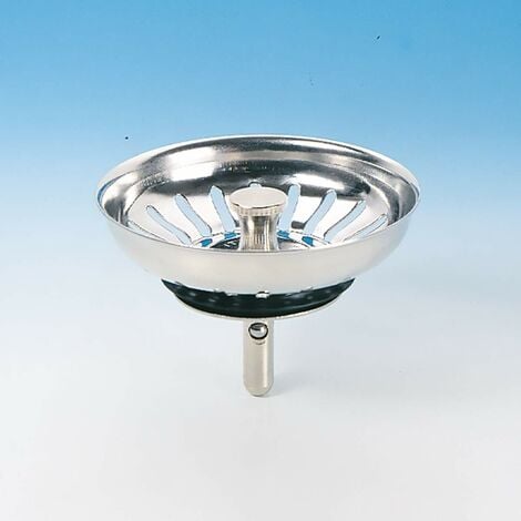 LIRA Cesta coladora de acero inoxidable para desagüe de fregadero FRANKE diámetro 83 mm, 008445