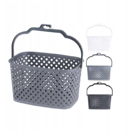 Cesta con portaclips, universal, 21x14x13 cm