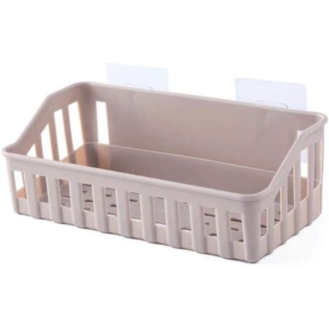 Cesta de ducha, cesta sin taladrar, jabonera autoadhesiva, soporte para baño de burbujas, estante de almacenamiento, jabonera, cesta de champú, estante de almacenamiento, fregadero de cocina, especier